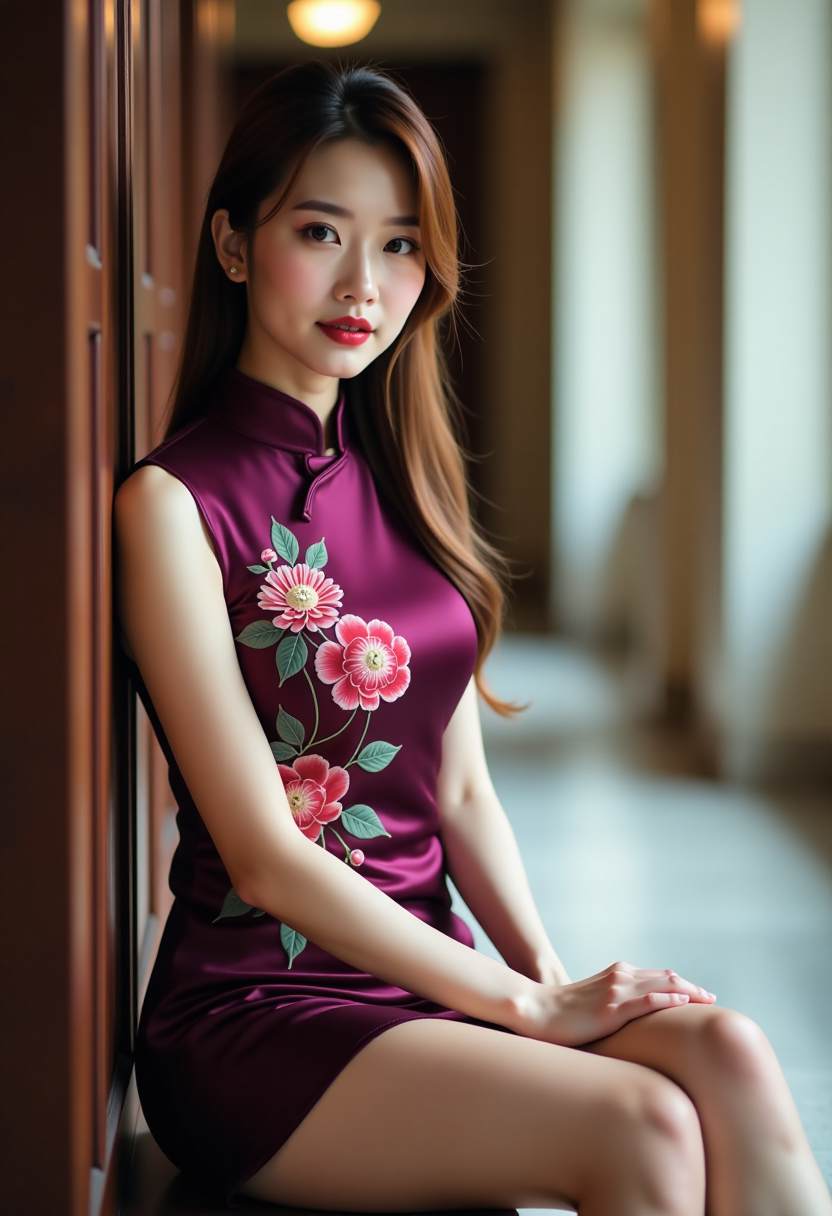 女性蹲下时尿道口突出病例分析